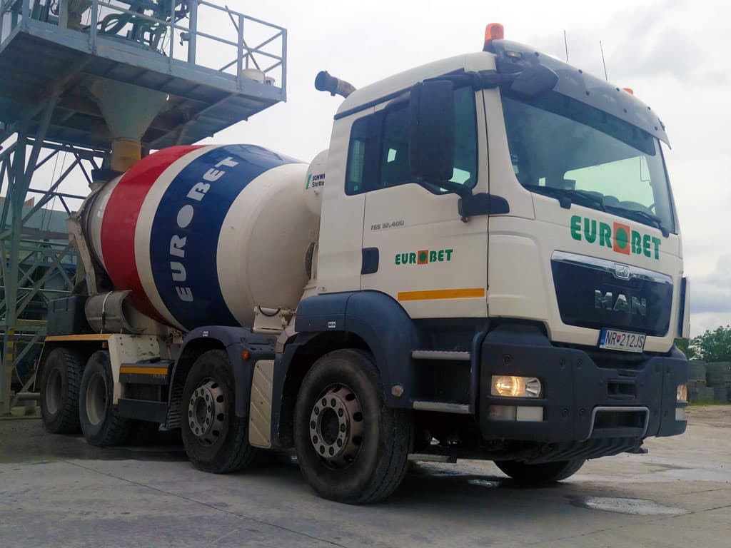 MAN domiešavač TGS - objem 9m³